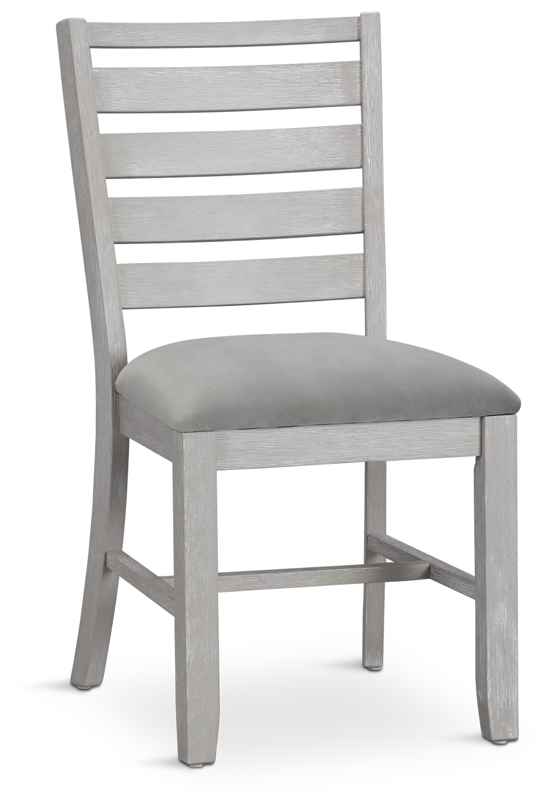 Mckinney Gray Uph Slat Side Chair Mckinney Gray Uph Slat Side Chair