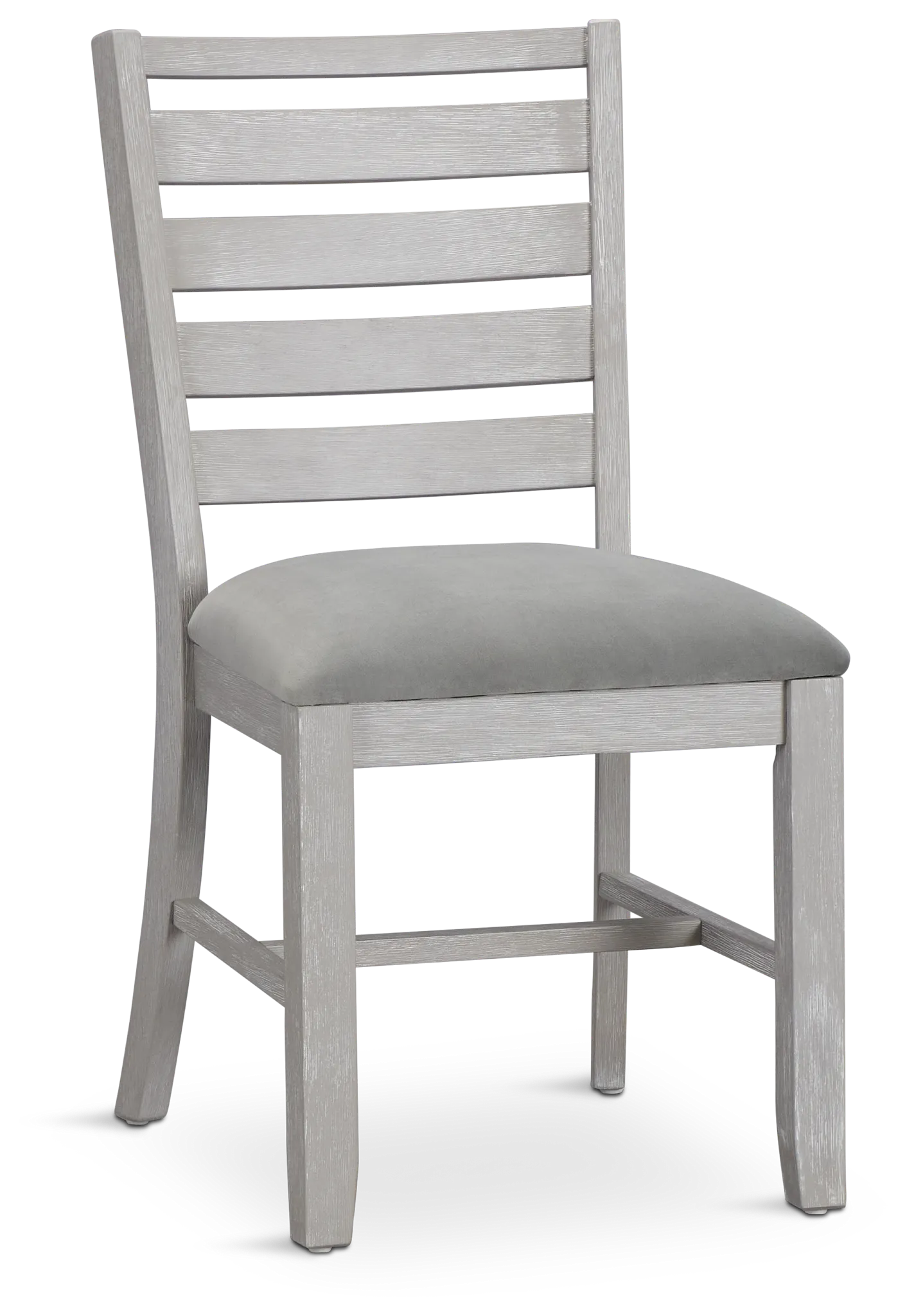 Mckinney Gray Uph Slat Side Chair