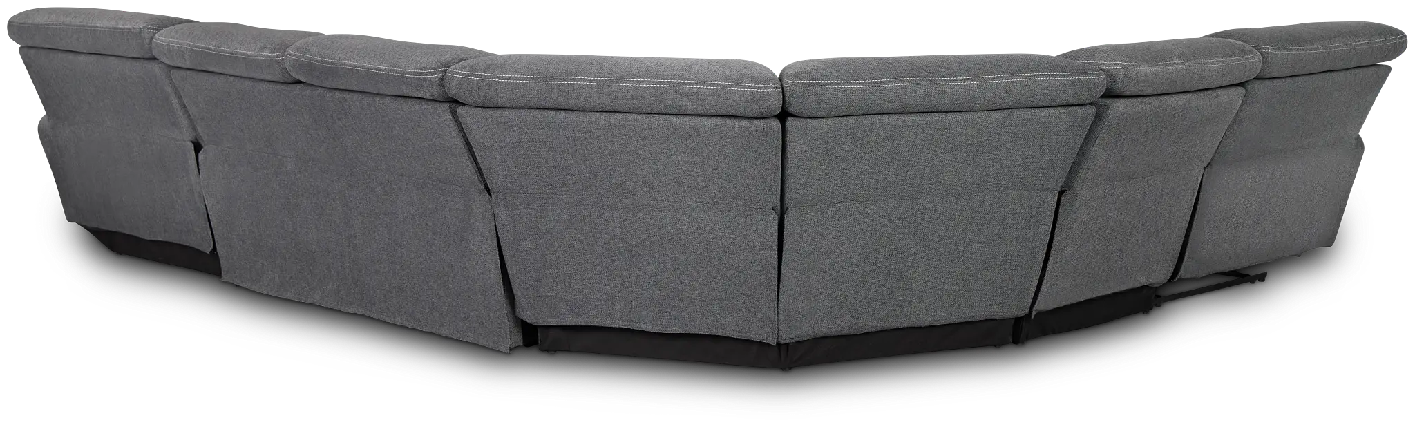 Callum Dark Gray Storage Small Right Reclining Chaise Sleeper Sectional Callum Dark Gray Storage Small Right Reclining Chaise Sleeper Sectional