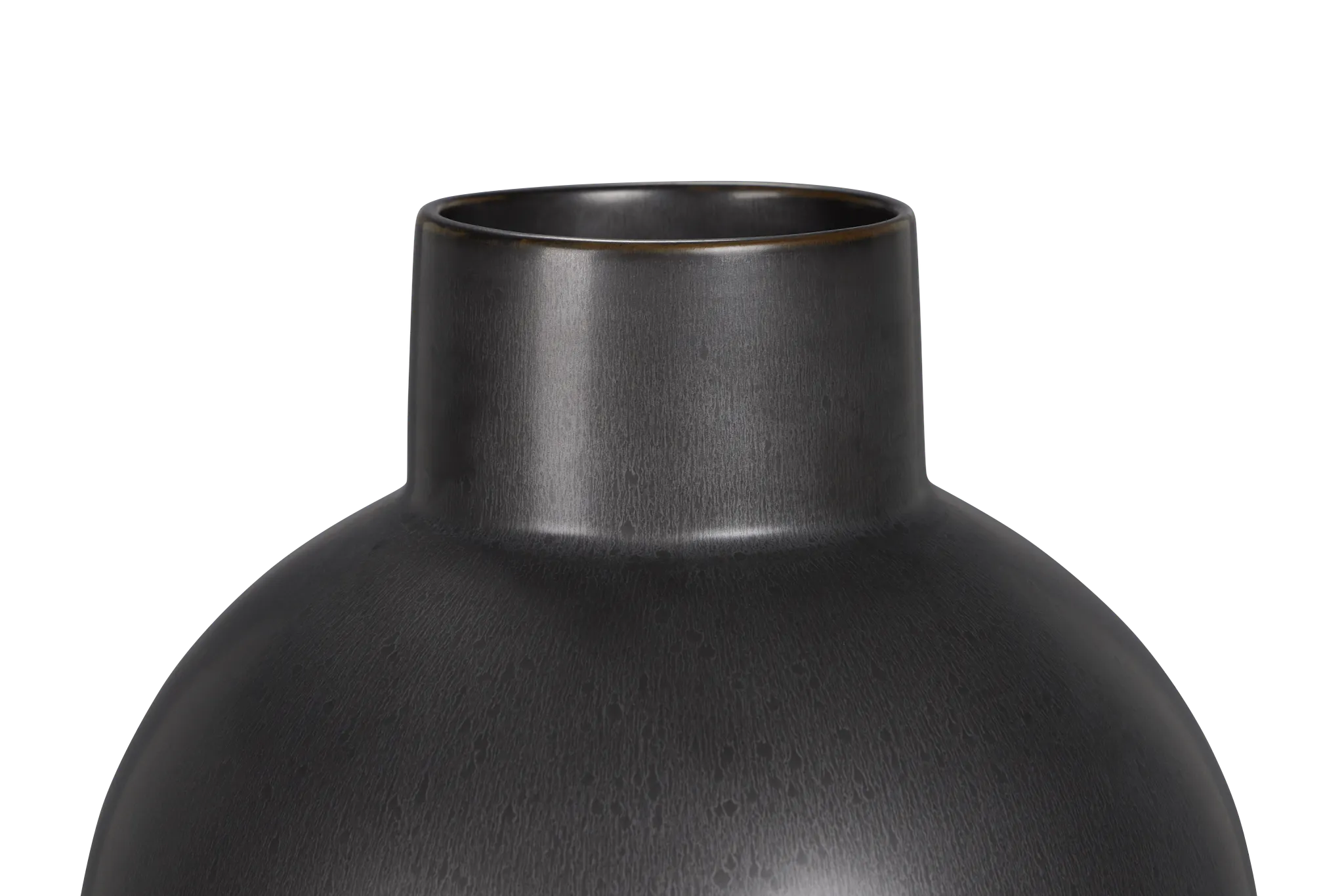 Doni Black Large Vase