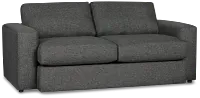 Brantley Dark Gray Fabric Loveseat