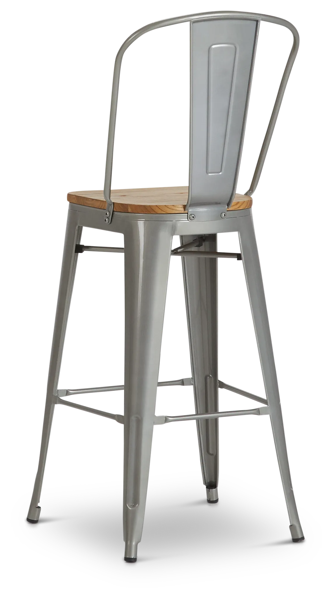 Huntley Light Tone 30" Wood Barstool