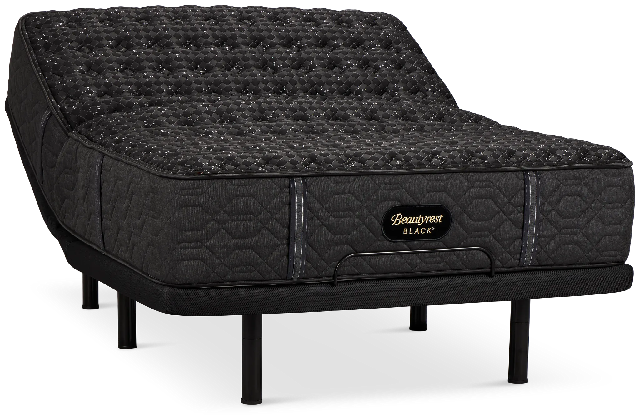 Beautyrest Black Series Three Extra Firm Plus Adjustable Mattress Set