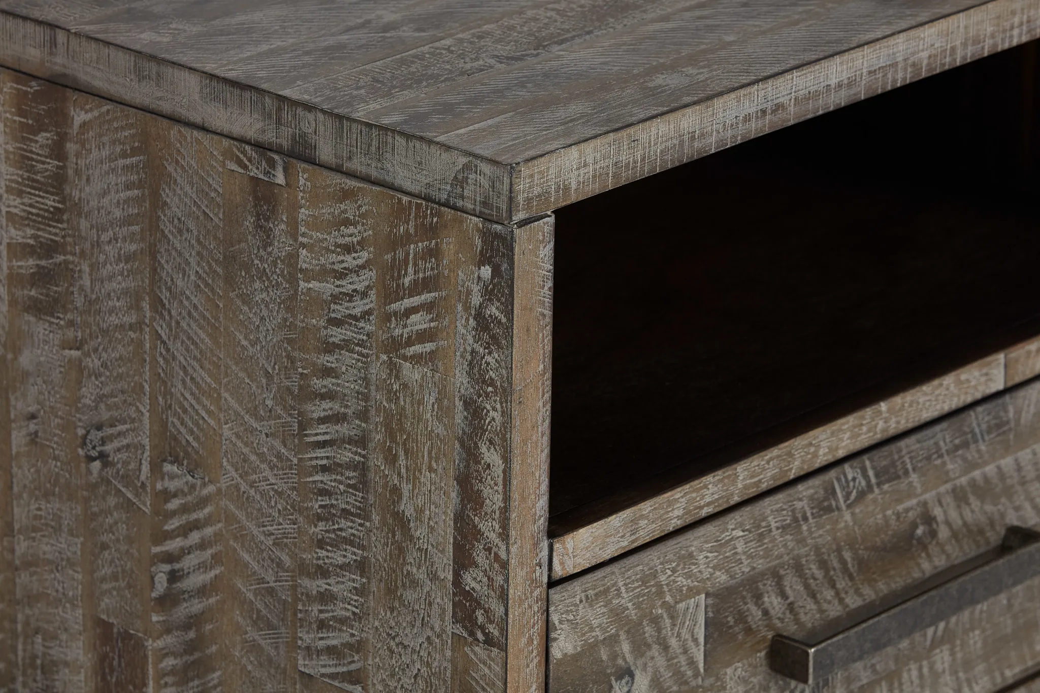 Hayes Light Gray End Table