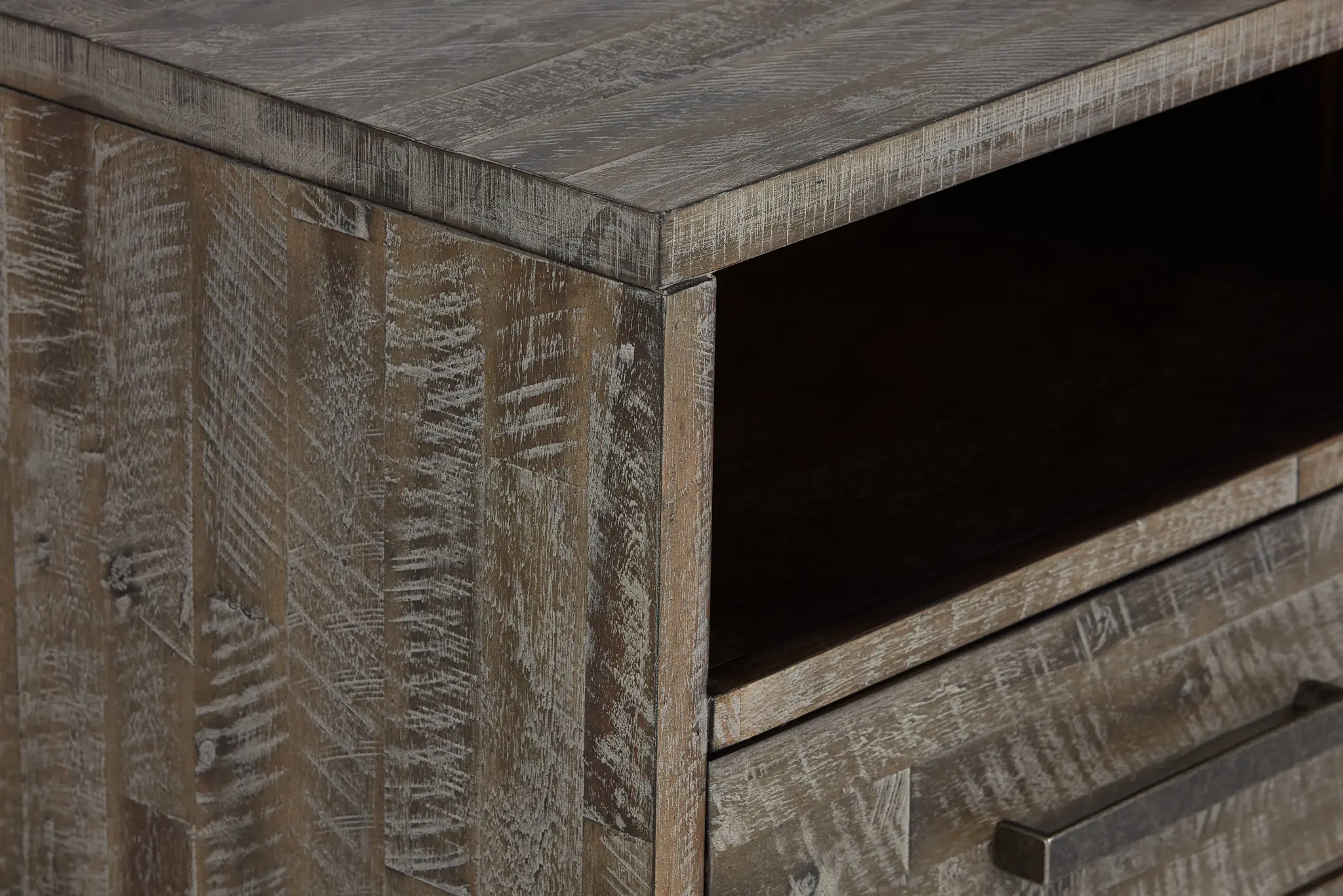 Hayes Light Gray End Table Hayes Light Gray End Table