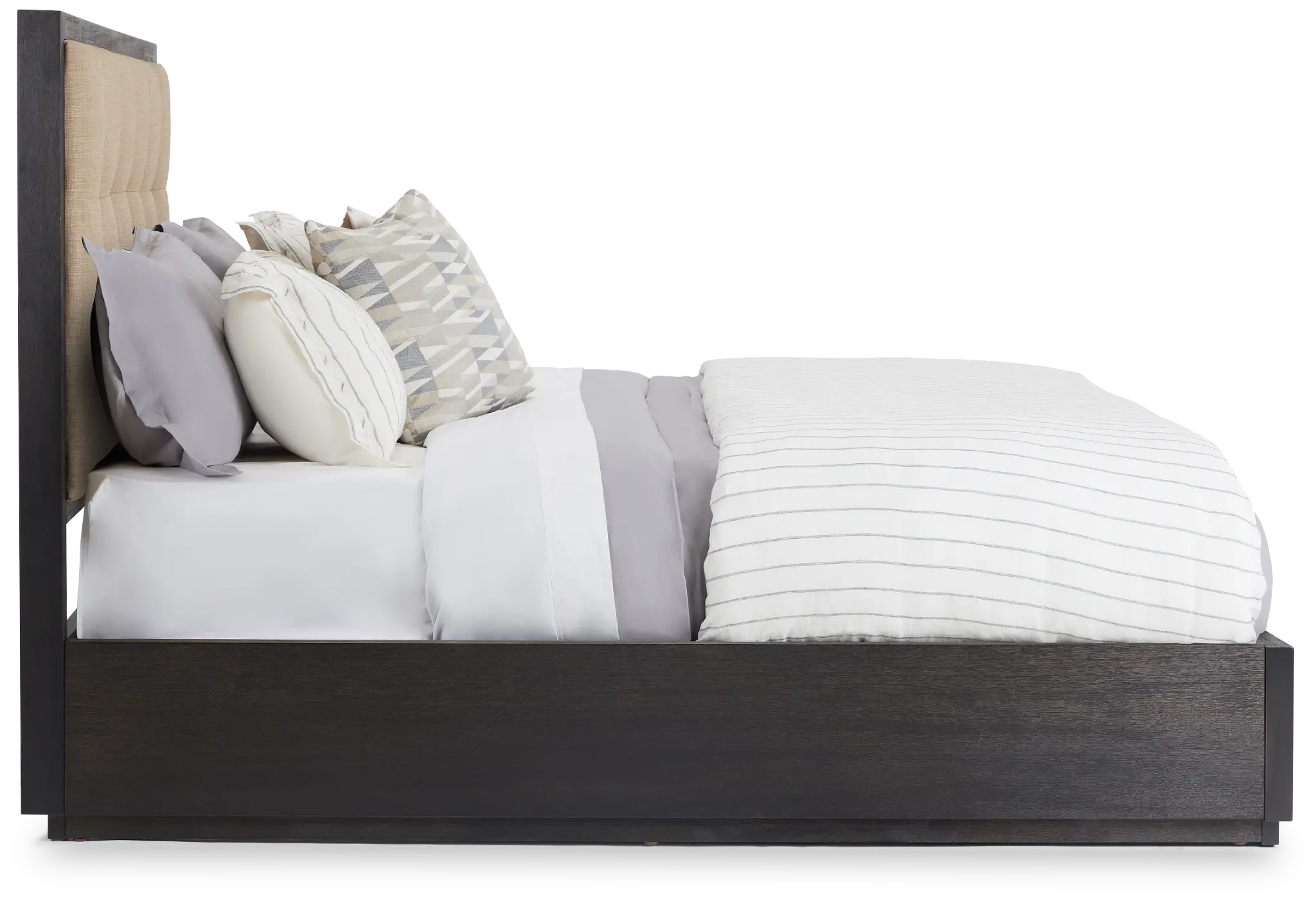 Madden Dark Tone Wood Platform Bed Madden Dark Tone Wood Platform Bed