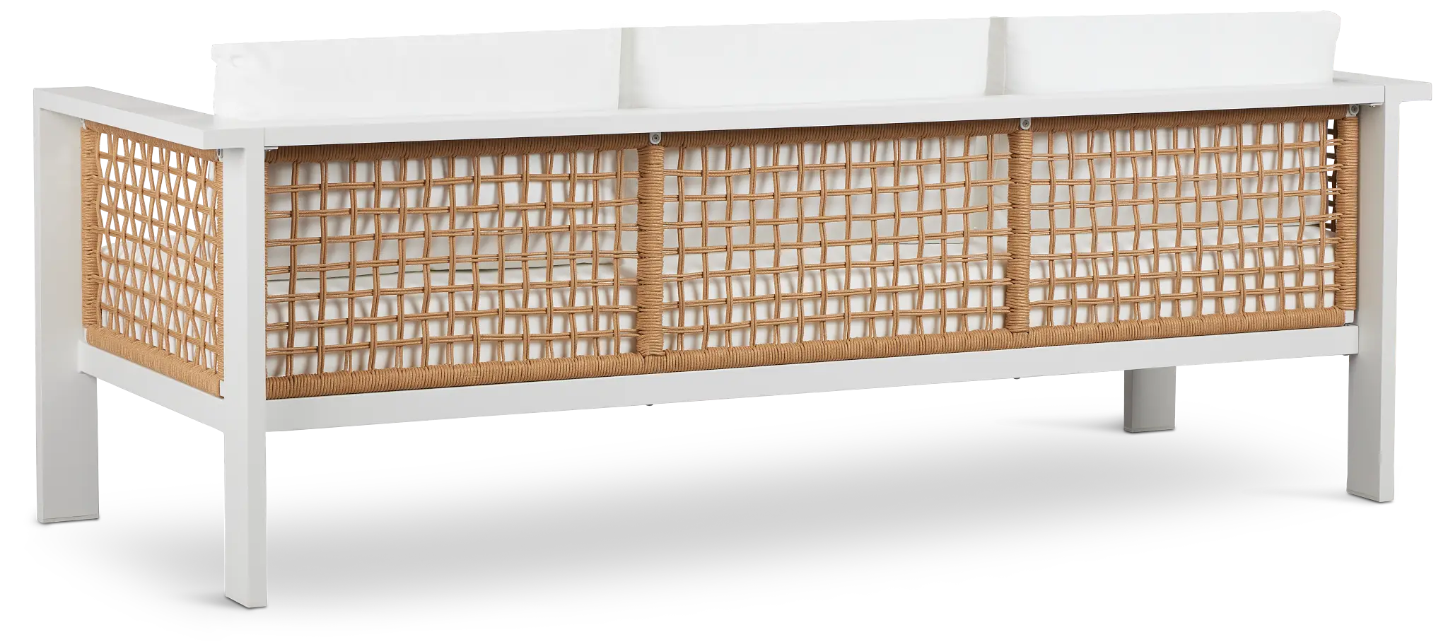 Sunrise White Sofa Sunrise White Sofa