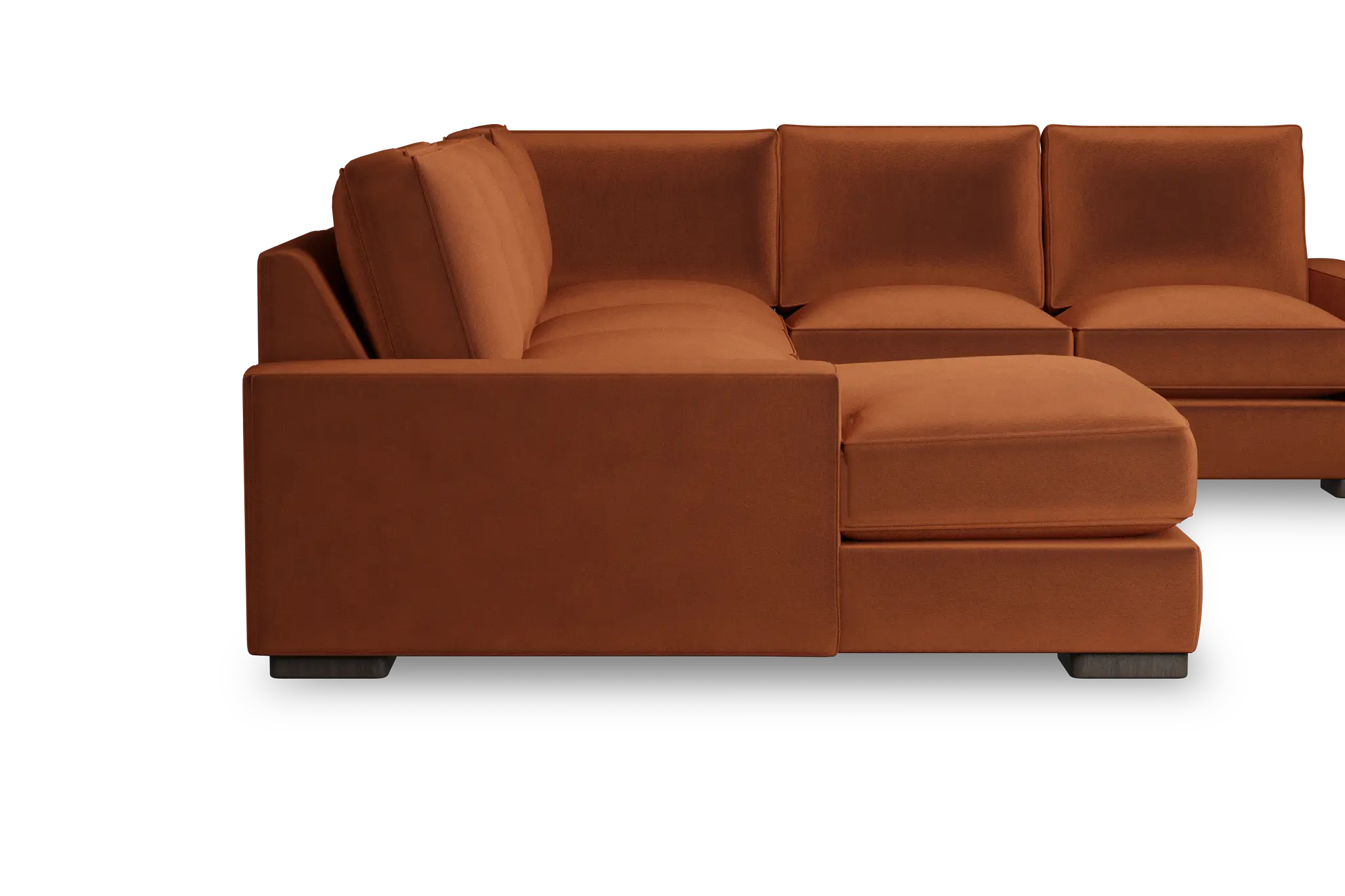 Edgewater Joya Orange Medium Left Chaise Sectional Edgewater Joya Orange Medium Left Chaise Sectional
