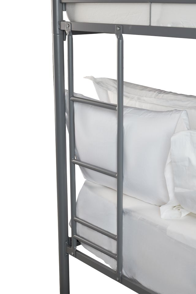 Rory Gray Metal Bunk Bed