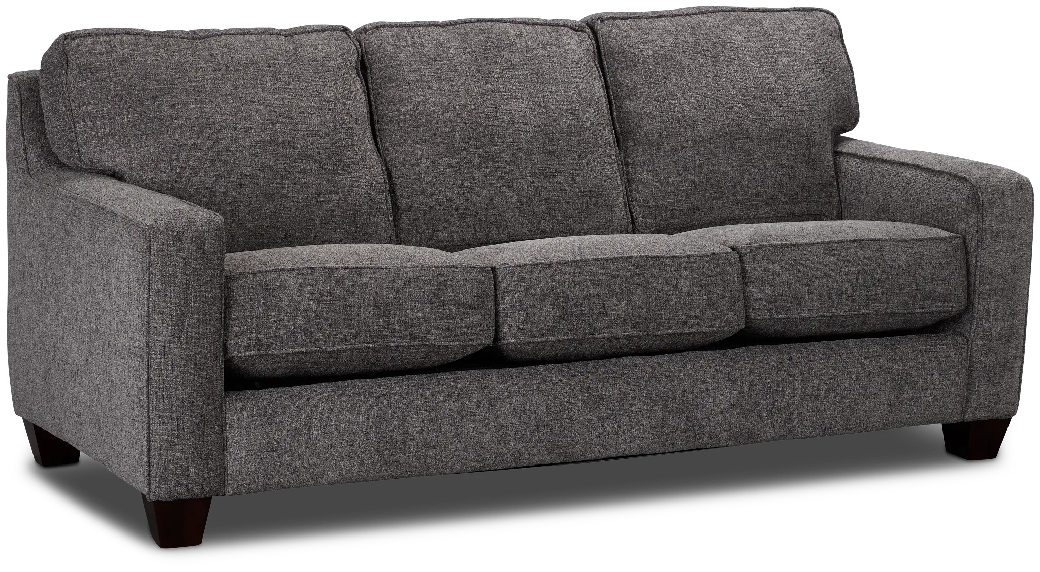 Andie Dark Gray Fabric Innerspring Sleeper Andie Dark Gray Fabric Innerspring Sleeper