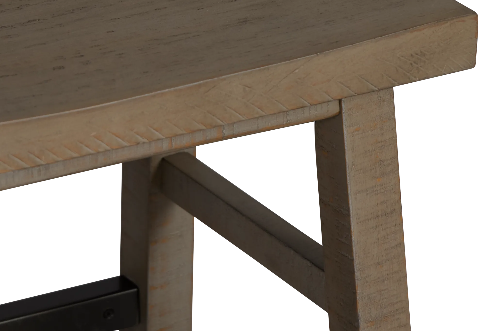 Heron Cove Light Tone Curved Stool