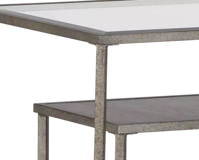 Bendishaw Metal Rectangular End Table