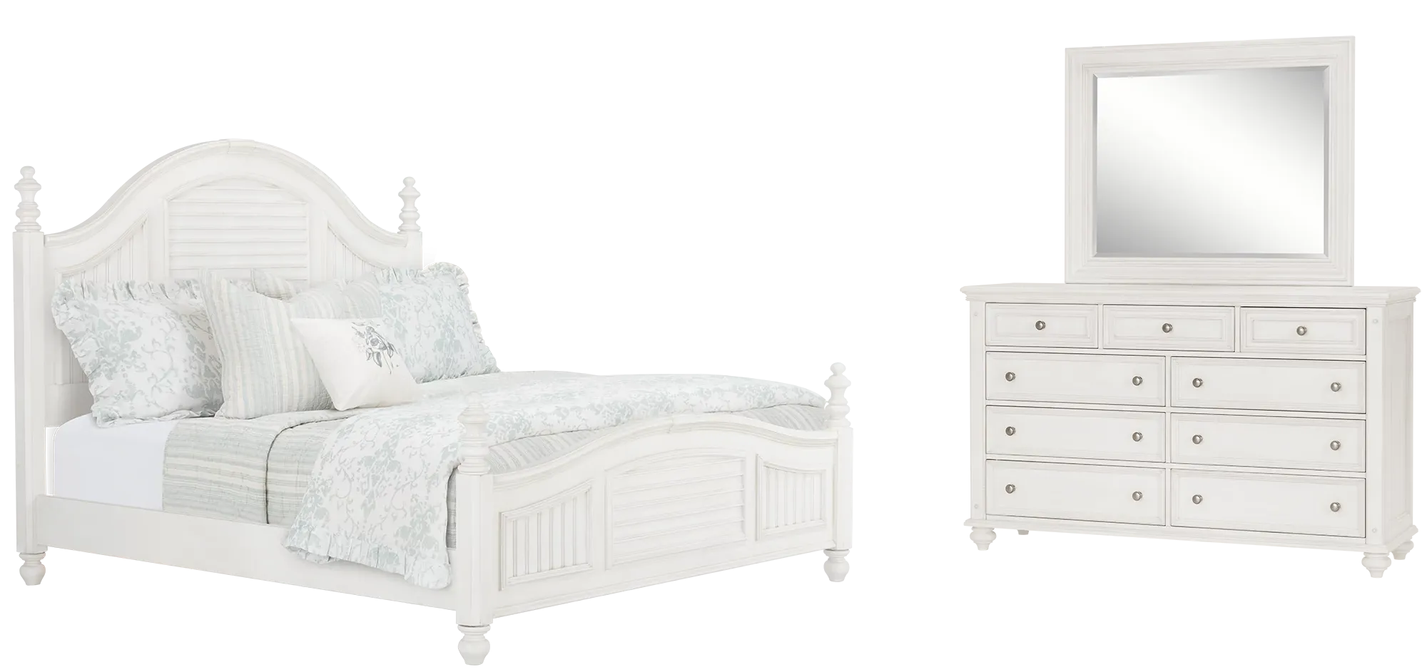 Savannah Ivory Poster Bedroom