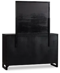 Williamsburg Black Dresser & Mirror