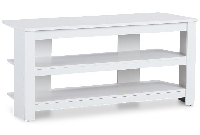 Solace White 42" Tv Stand