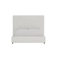 Grayton Natural Beauty Beige 54" Upholstered Platform Bed