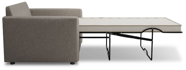 Siesta Elevation Khaki Fabric Innerspring Sleeper