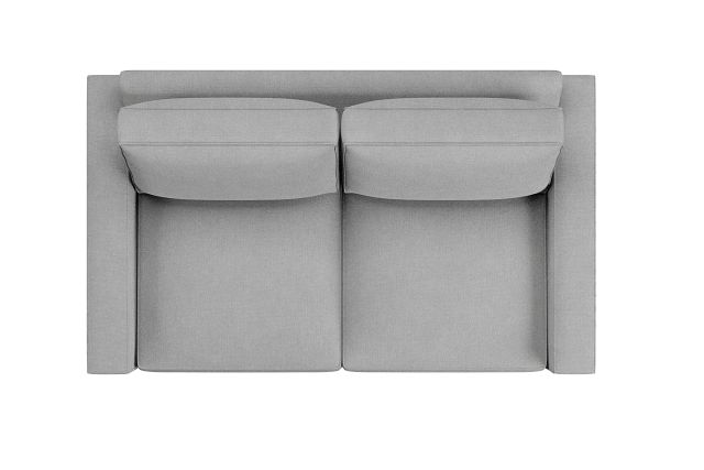 Edgewater Suave Gray Loveseat