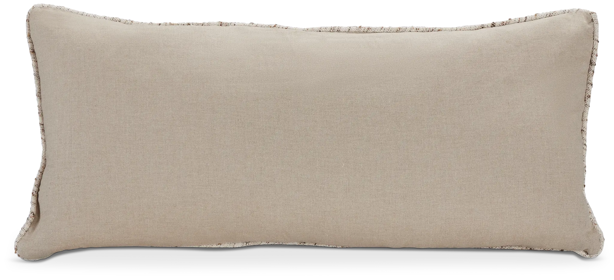 Lottie Beige Lumbar Accent Pillow Lottie Beige Lumbar Accent Pillow
