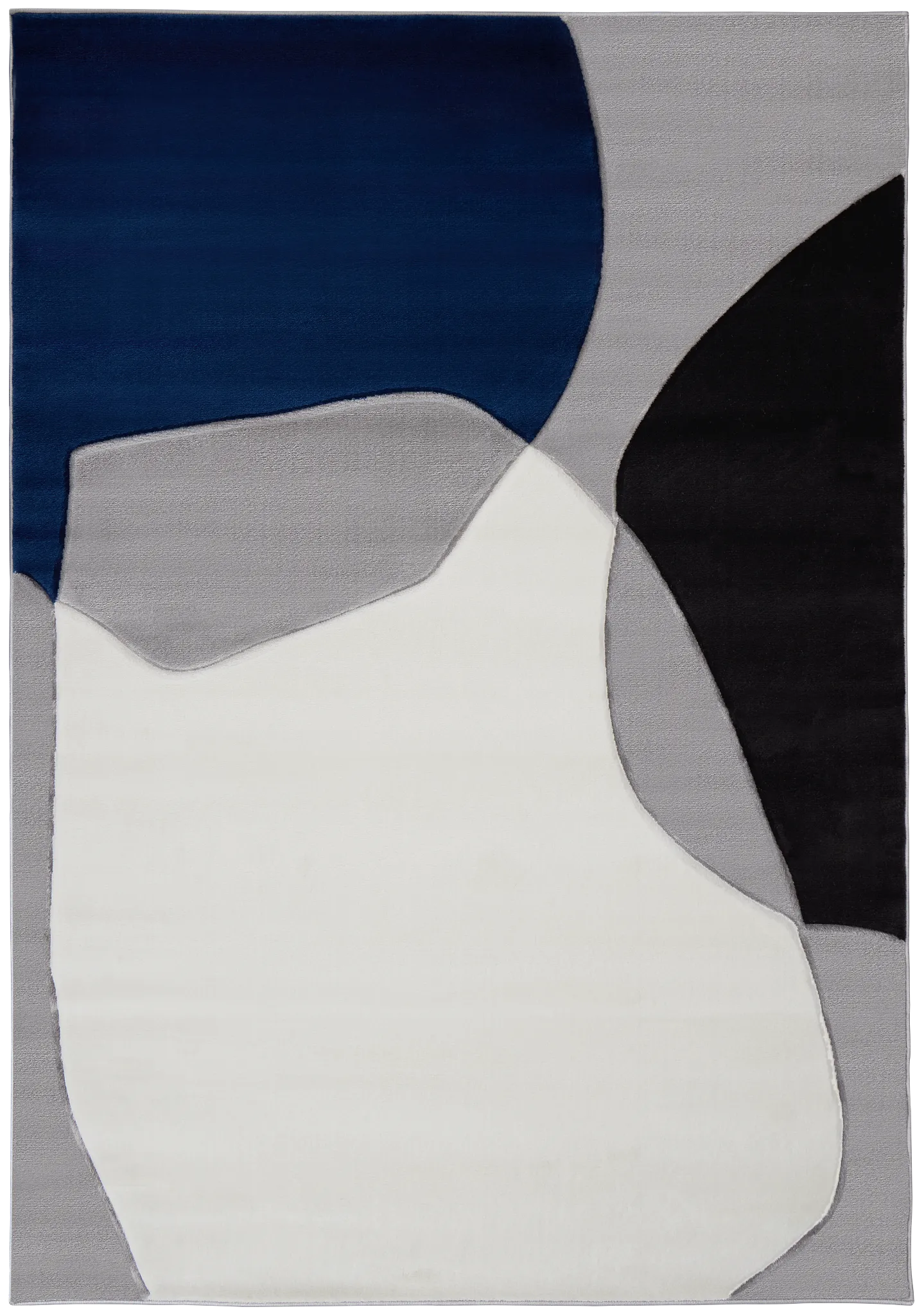 Ambler Dark Blue 5x8 Area Rug