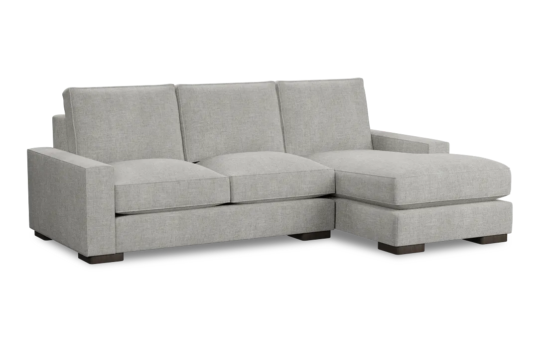 Edgewater Elevation Khaki Right Chaise Sectional