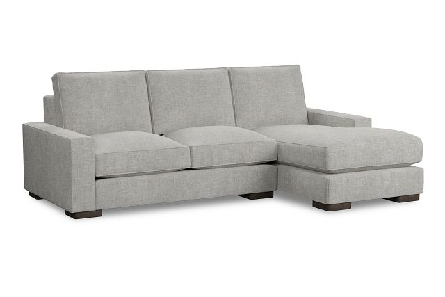 Edgewater Elevation Khaki Right Chaise Sectional