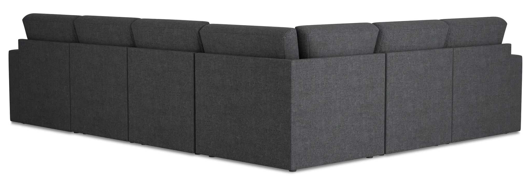 Citymod Dark Gray Fabric Medium Two-arm Sectional