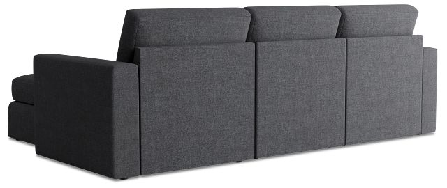 Citymod Dark Gray Fabric Small Right Chaise Sectional