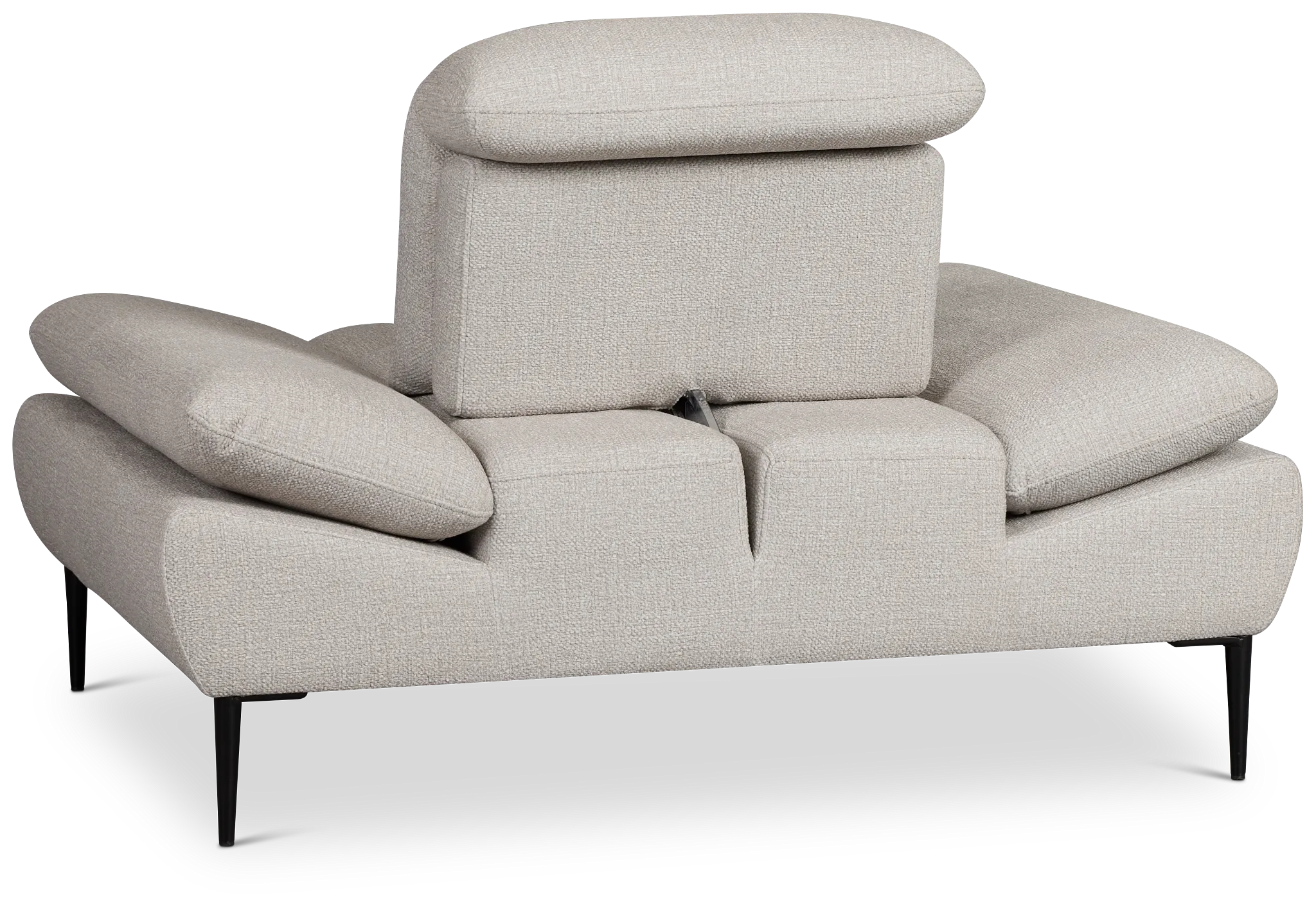 Micah Beige Fabric Chair