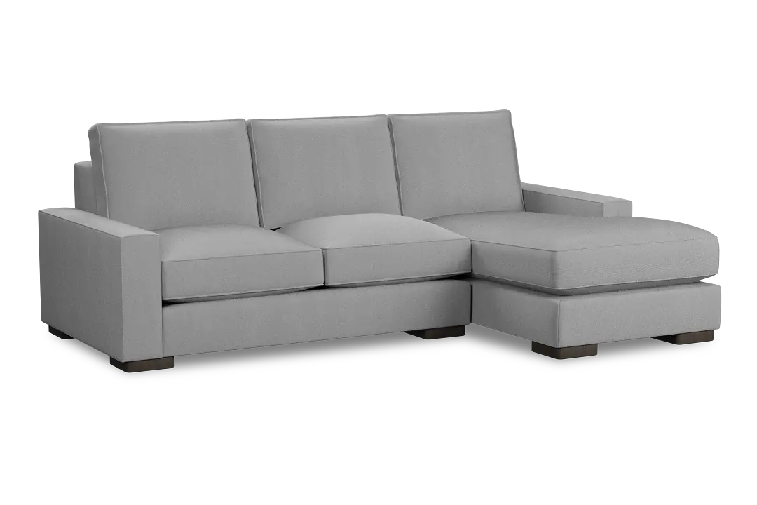 Edgewater Delray Light Gray Right Chaise Sectional Edgewater Delray Light Gray Right Chaise Sectional