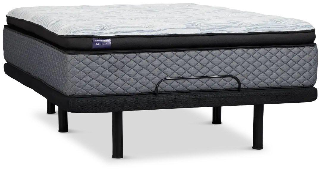 Kevin Charles By Sealy Signature Ultra Plush Plus Adjustable Mattress Set Kevin Charles By Sealy Signature Ultra Plush Plus Adjustable Mattress Set
