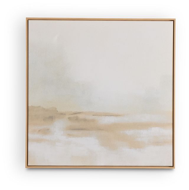 Fergis Light Beige Framed Wall Art