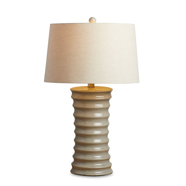 Cara Light Gray Table Lamp (3)
