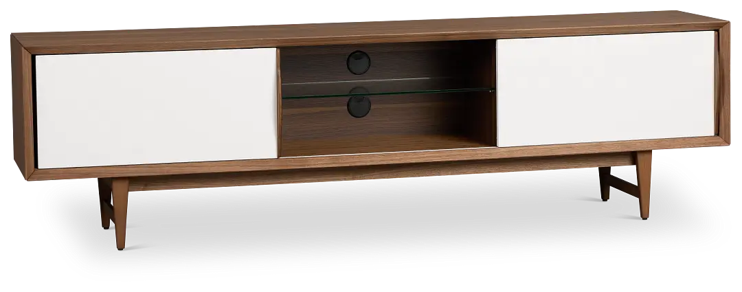 Flynn Mid Tone Tv Stand Flynn Mid Tone Tv Stand