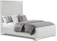 Ocean Drive White Uph Panel Bed