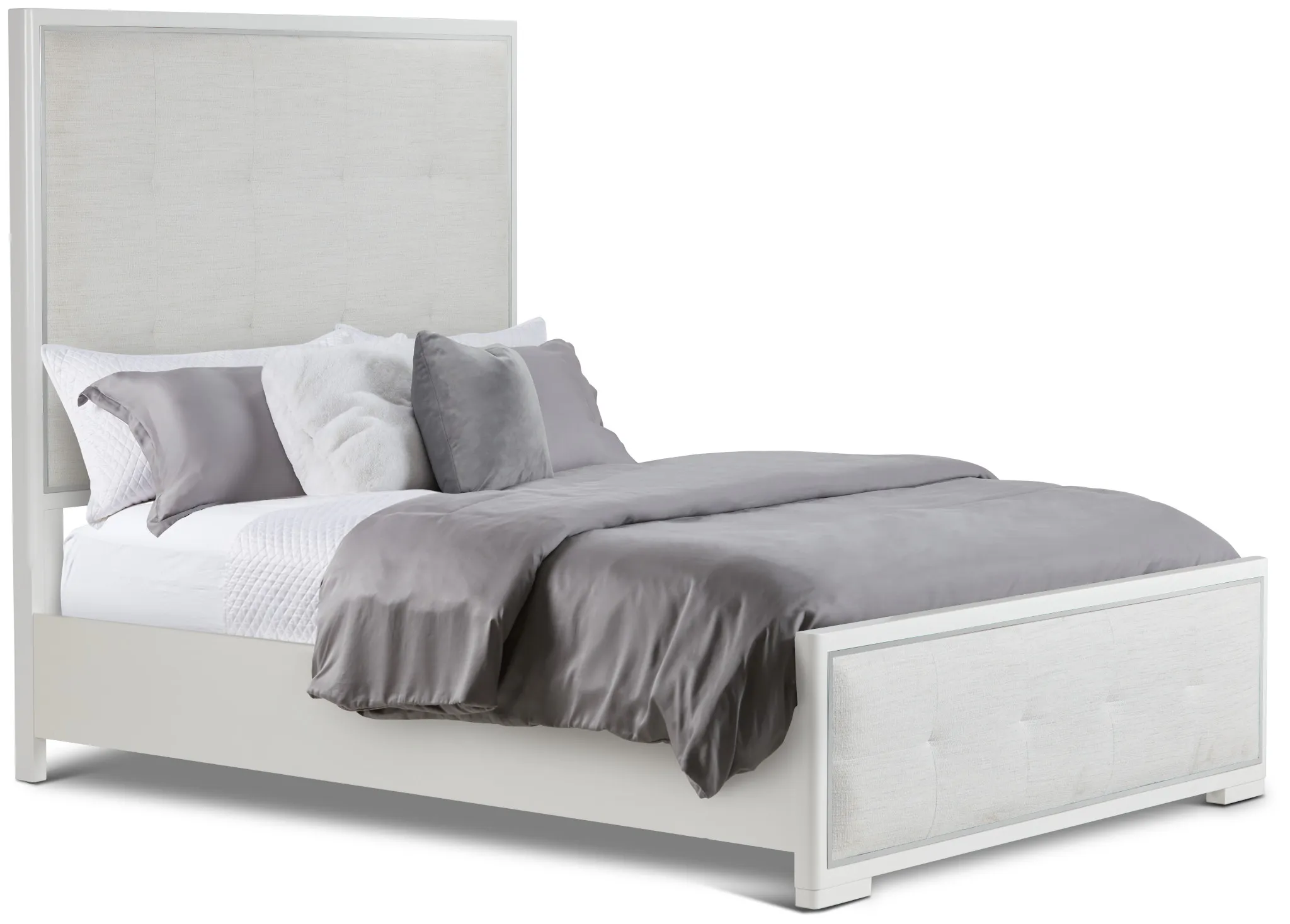 Ocean Drive White Uph Panel Bed