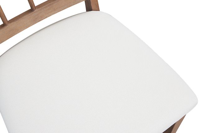 Provo White Upholstered Side Chair