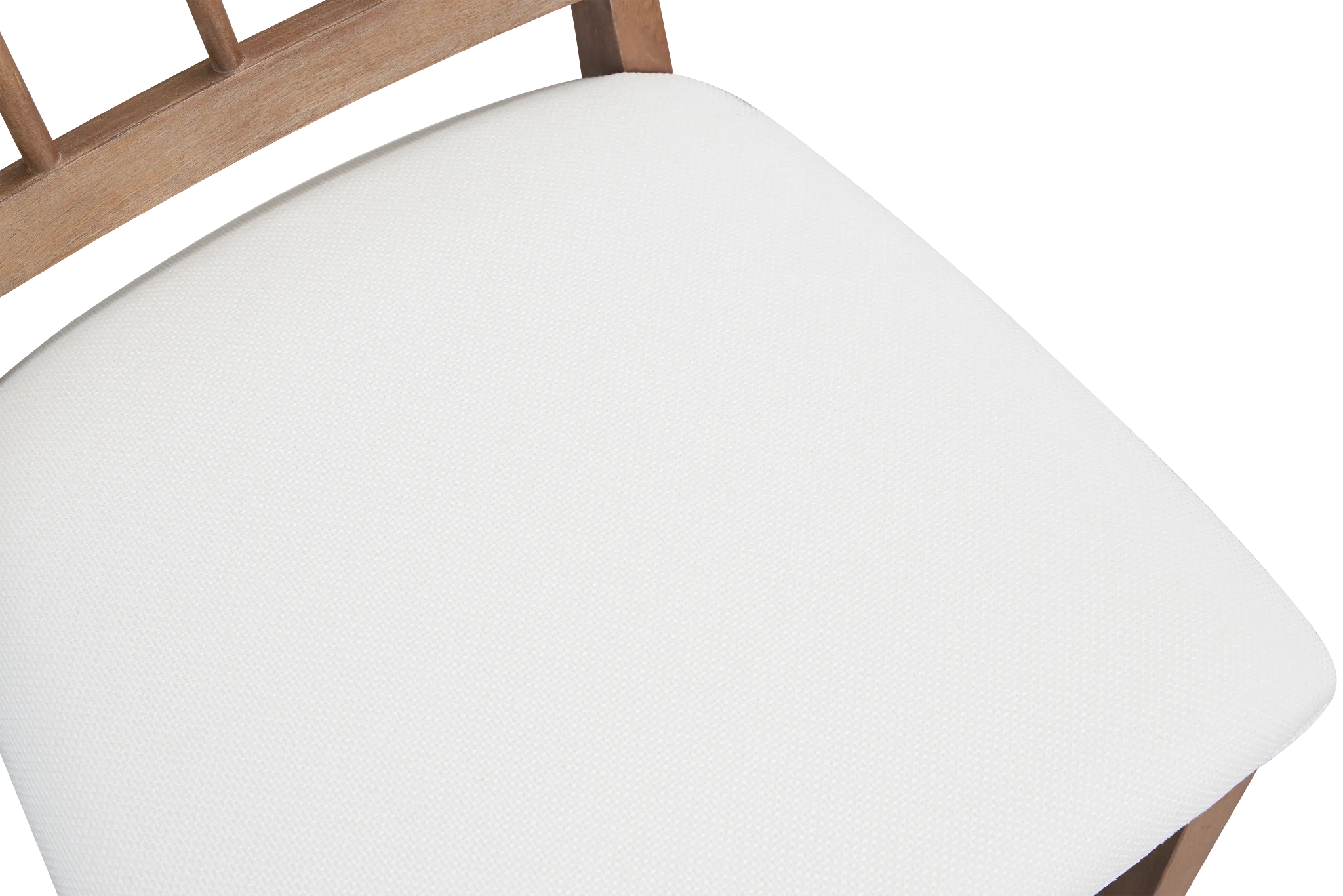 Provo White Upholstered Side Chair