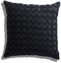 Risto Black Accent Pillow