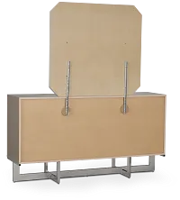 Cortina Champagne Dresser & Mirror