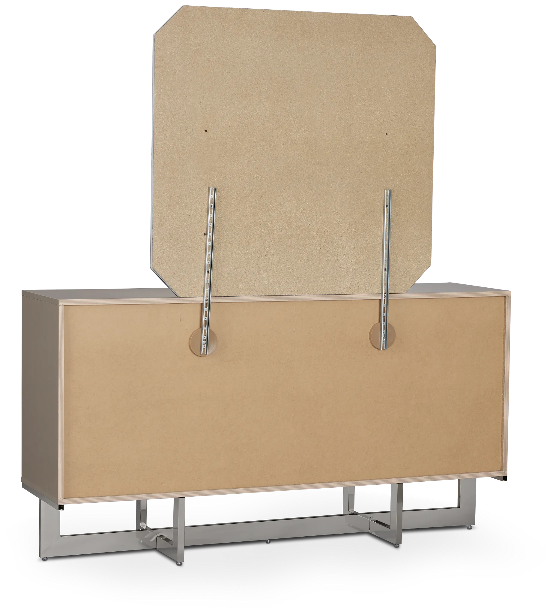 Cortina Champagne Dresser & Mirror