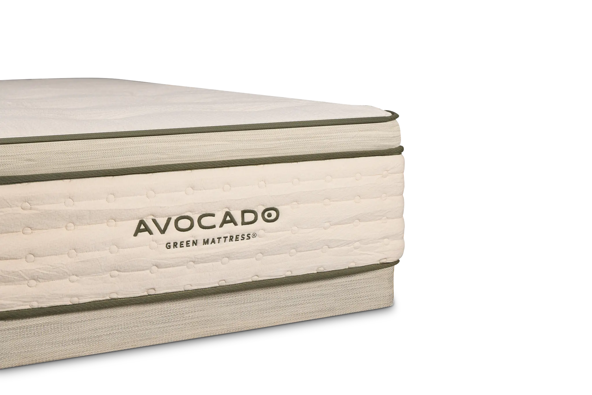 Avocado Green Cushion Firm Low-profile Mattress Set Avocado Green Cushion Firm Low-profile Mattress Set