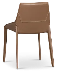 Wakefield Brown Upholstered Side Chair