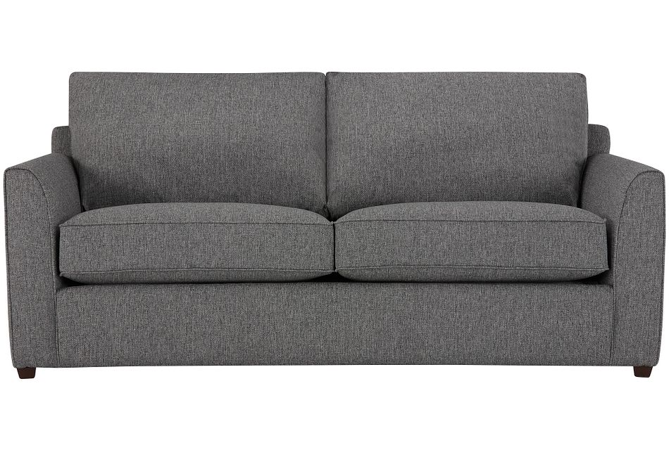 Asheville Gray Fabric Memory Foam Sleeper