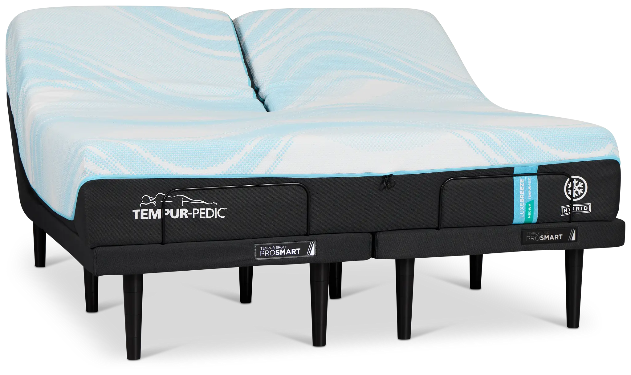 Tempur-pedic Tempur-luxebreeze Soft Ergo Prosmart Adjustable Mattress Set Tempur-pedic Tempur-luxebreeze Soft Ergo Prosmart Adjustable Mattress Set