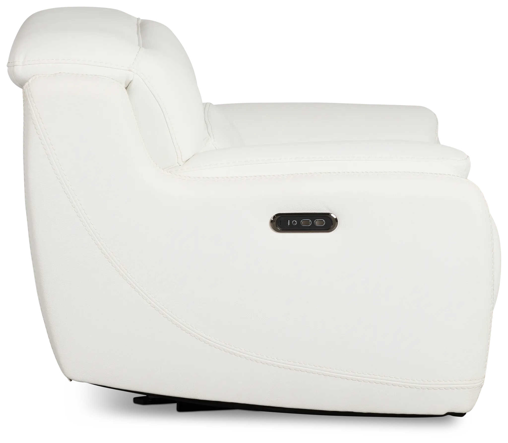 Jett White Micro Power Recliner