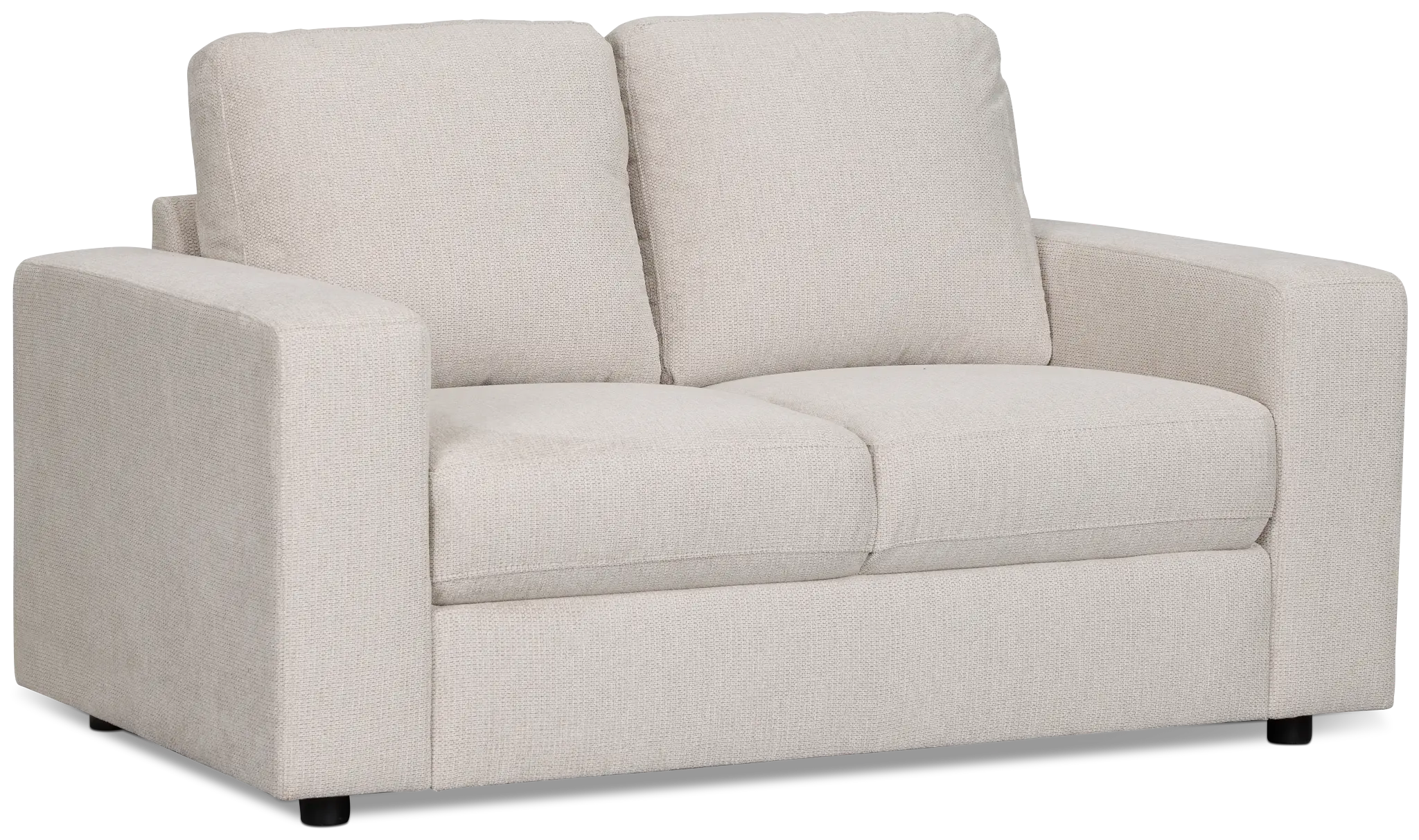 Carmen Light Beige Fabric Loveseat Carmen Light Beige Fabric Loveseat