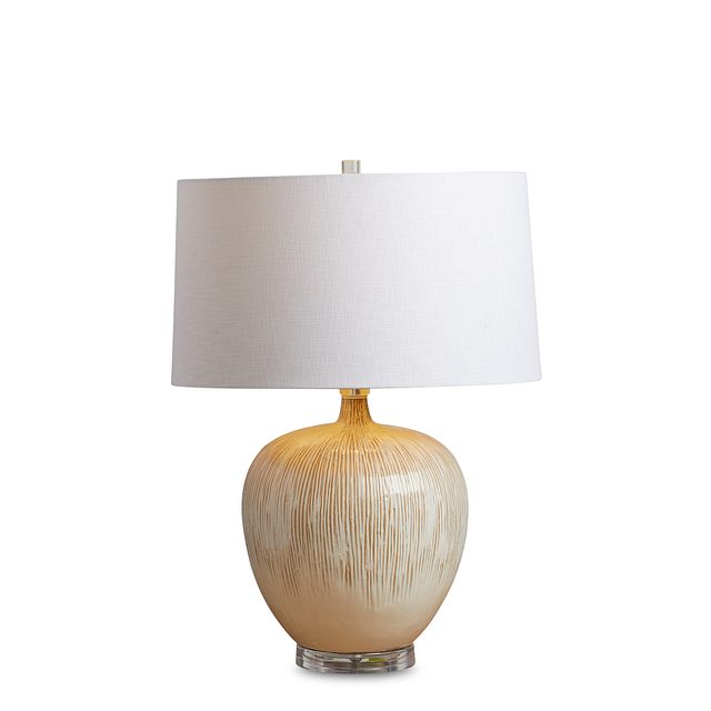 Arcadia Light Beige Table Lamp (3)