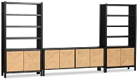 Santorini Black 71" Entertainment Wall