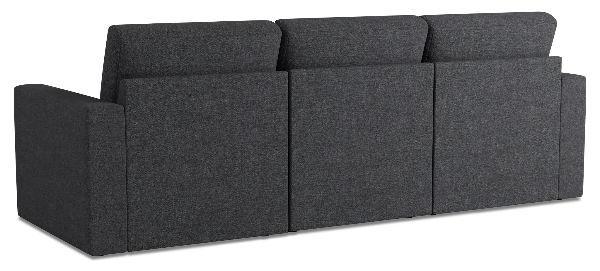 Citymod Dark Gray Fabric 3-piece Modular Sofa